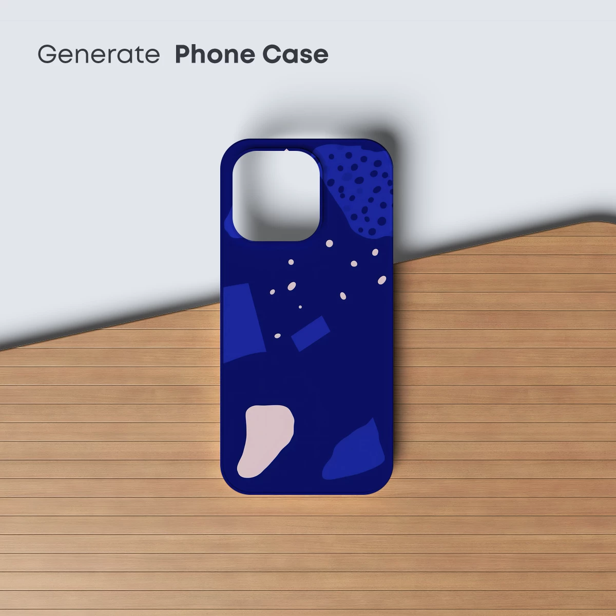 Abstract Blue Odyssey: Geometric Dreamscape - Image 3