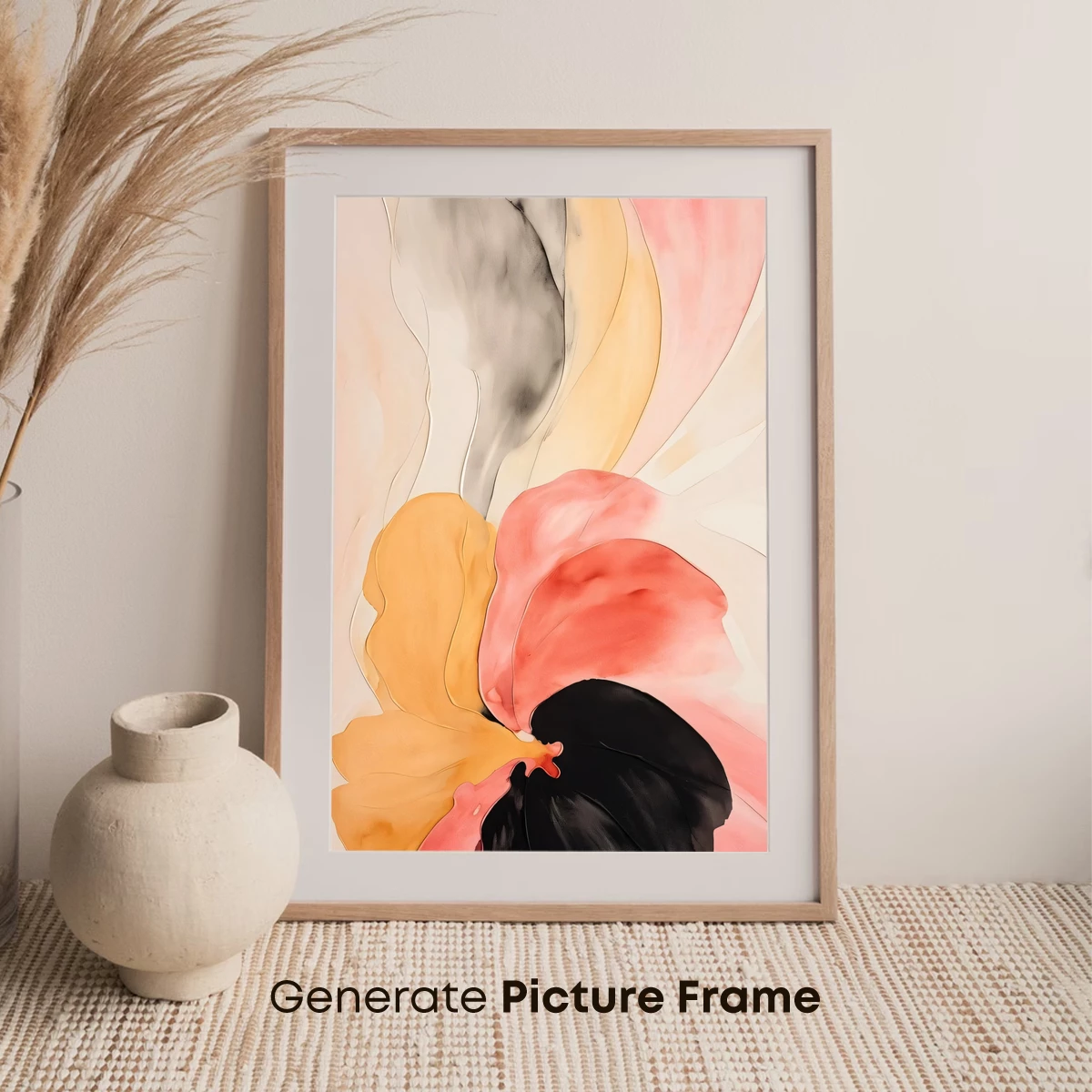 Abstract Blossom Fusion: Colorful Petals in Motion - Image 7