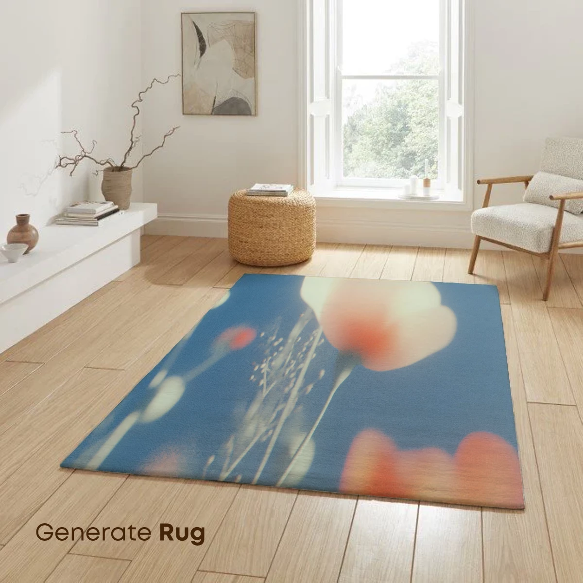 Blurred Blossoms: Ethereal Floral Dream - Image 6