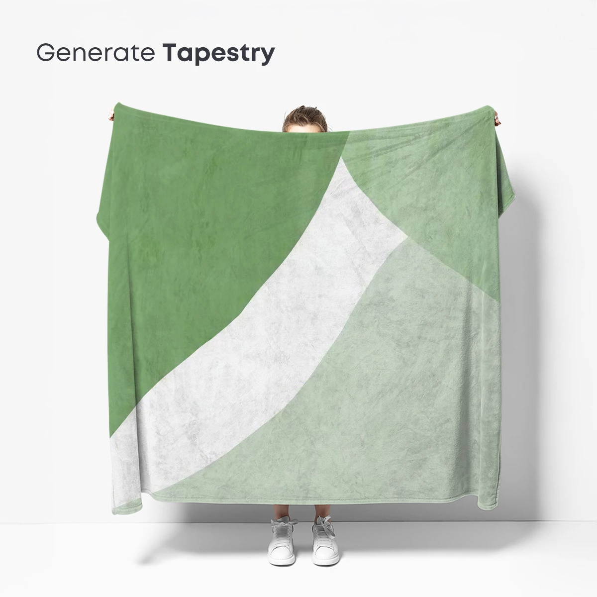 Ethereal Green Abstract Flow - Image 5