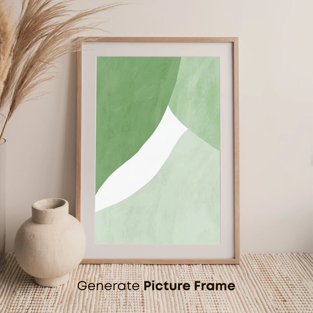 Ethereal Green Abstract Flow - Image 7