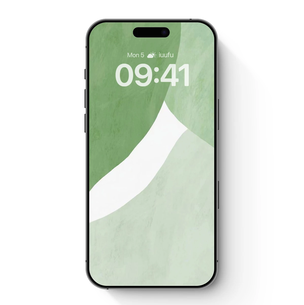 Ethereal Green Abstract Flow