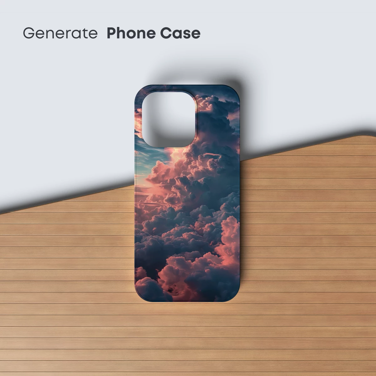 Crimson Cloud Symphony: Sunset's Celestial Dance - Image 3