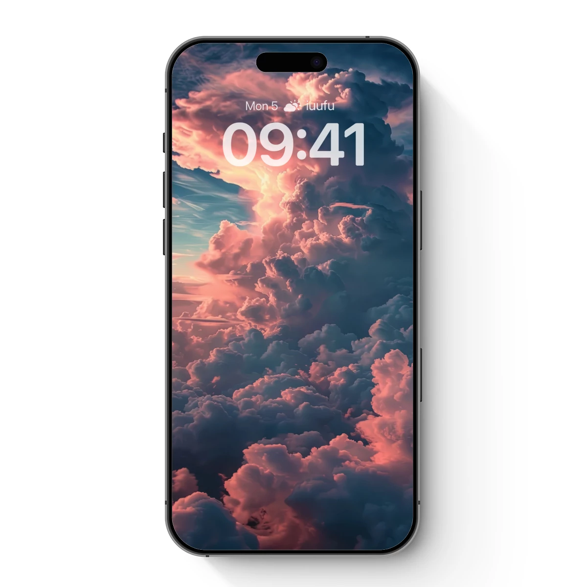 Crimson Cloud Symphony: Sunset's Celestial Dance