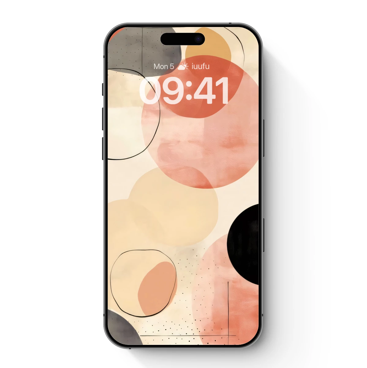 Abstract Circles in Harmony: Modern Geometric Artistry