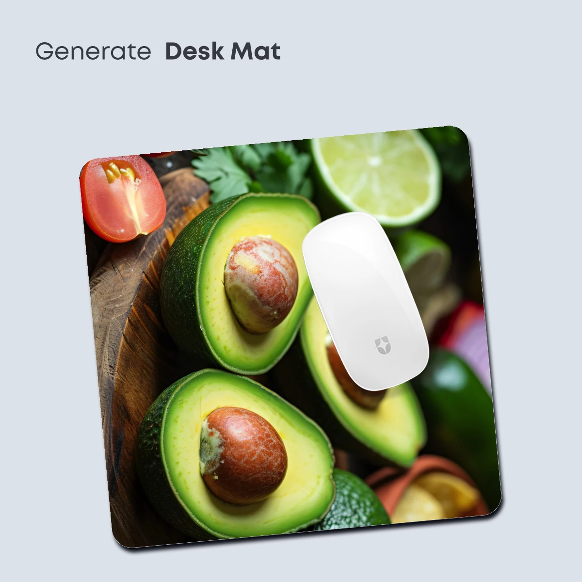 Avocado Splits: Fresh Vibrancy on Wood - Image 4