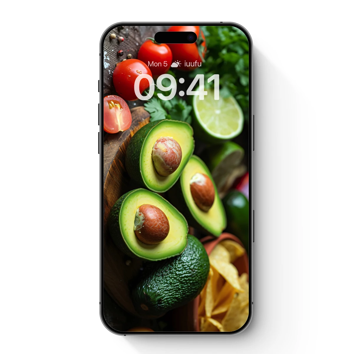 Avocado Splits: Fresh Vibrancy on Wood