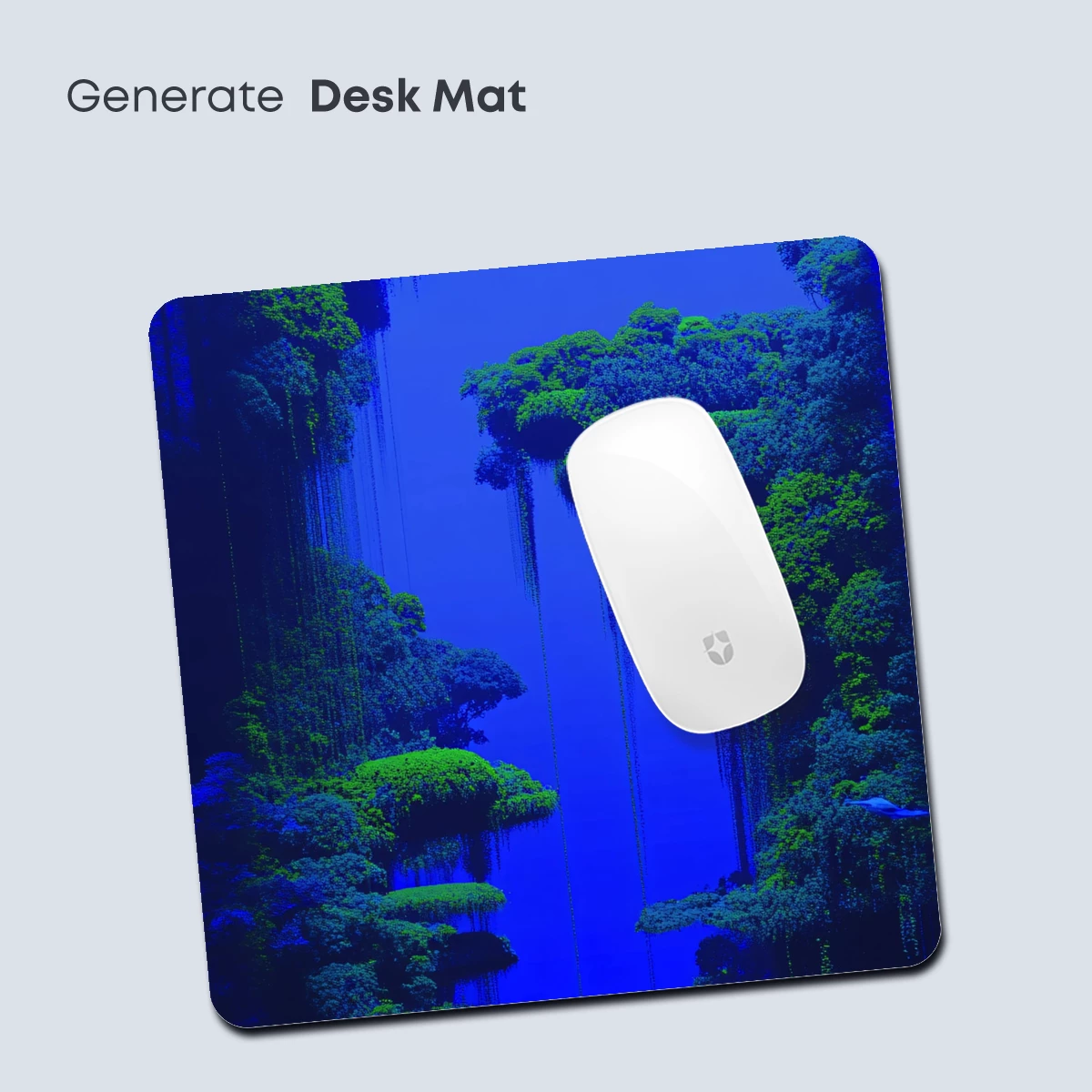 Aquatic Canopy: Floating Forests in Deep Blue - Image 4