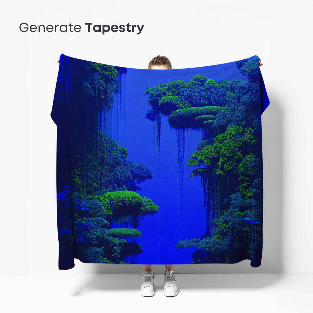 Aquatic Canopy: Floating Forests in Deep Blue - Image 5