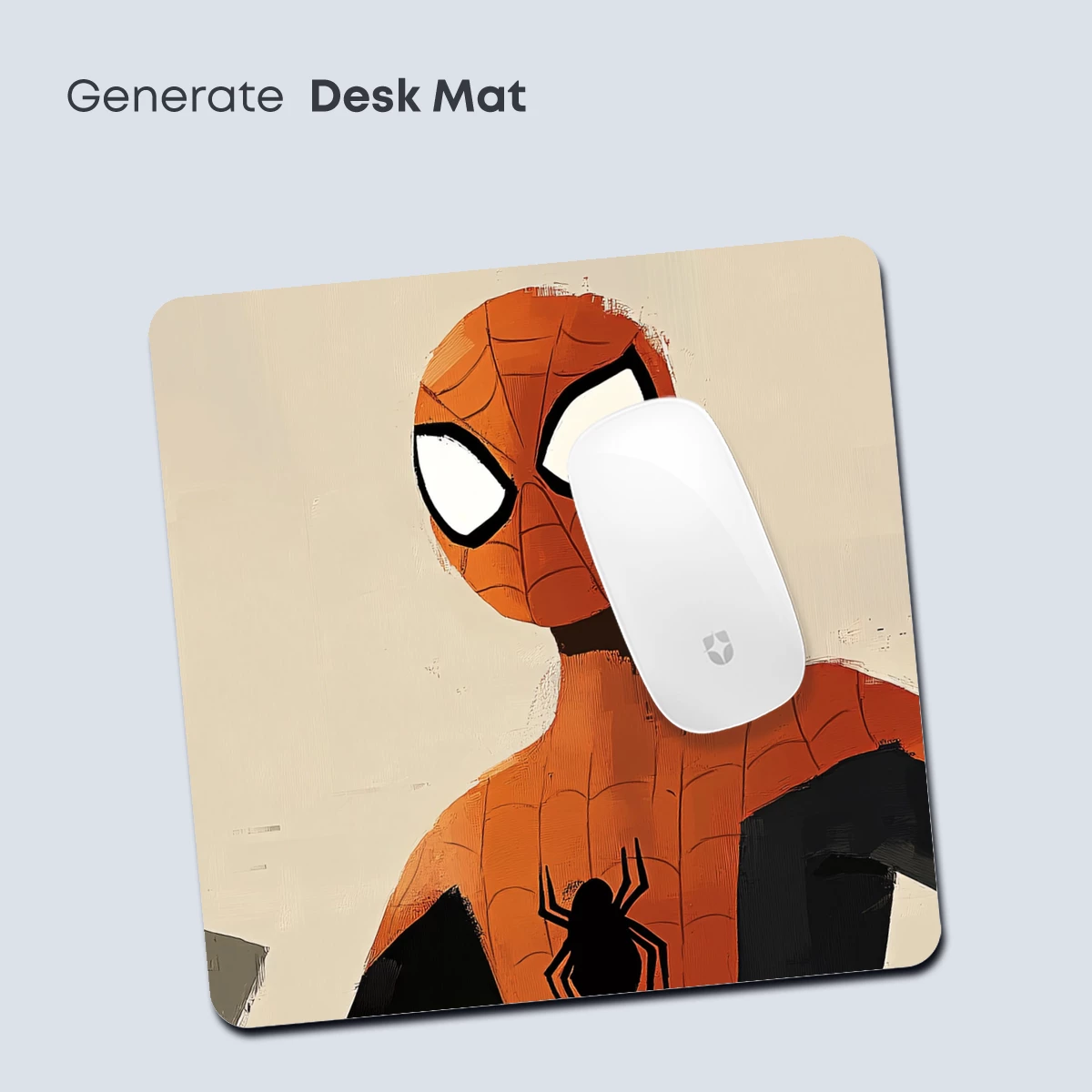 Bold Spider Hero: Artistic Tribute in Orange and Black - Image 4