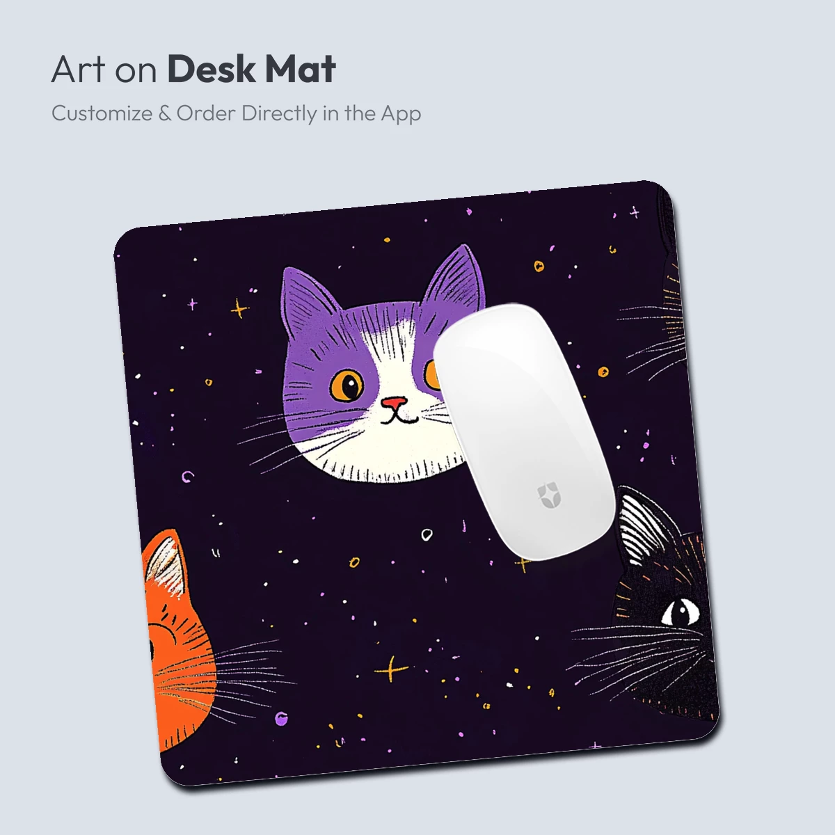 Cosmic Cat Constellations: A Whimsical Night Sky - Image 4