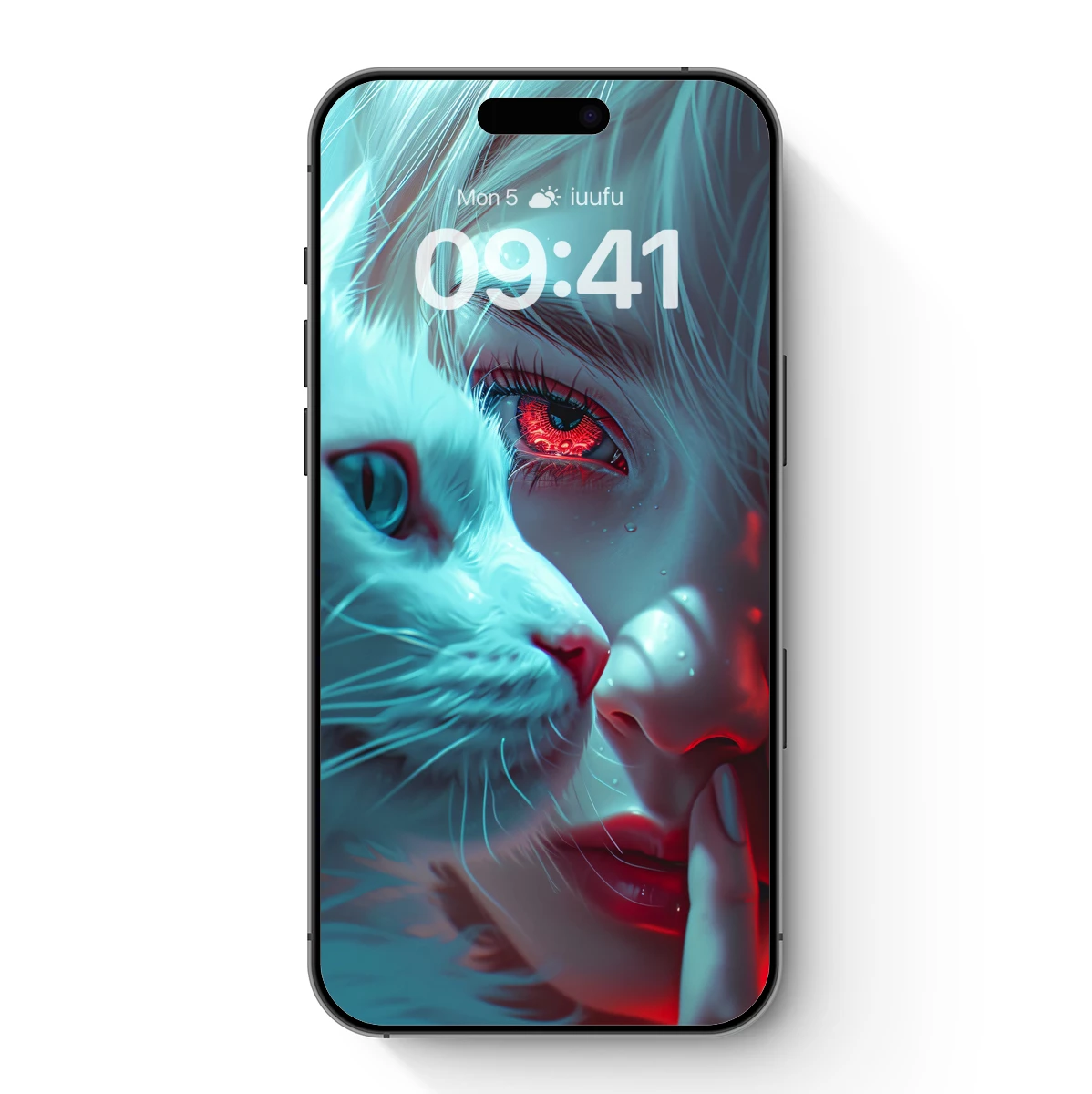 Feline Bond: Neon Tears and Scarlet Eyes Feline Bond: Neon Tears and Scarlet Eyes