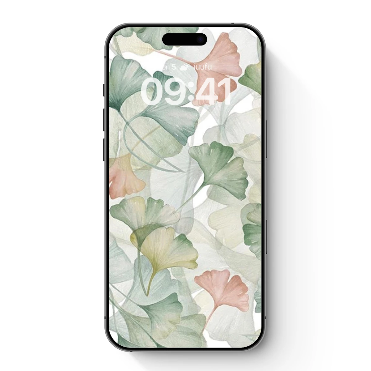 Ginkgo Whisper: Soft Pastel Elegance in Nature's Palette