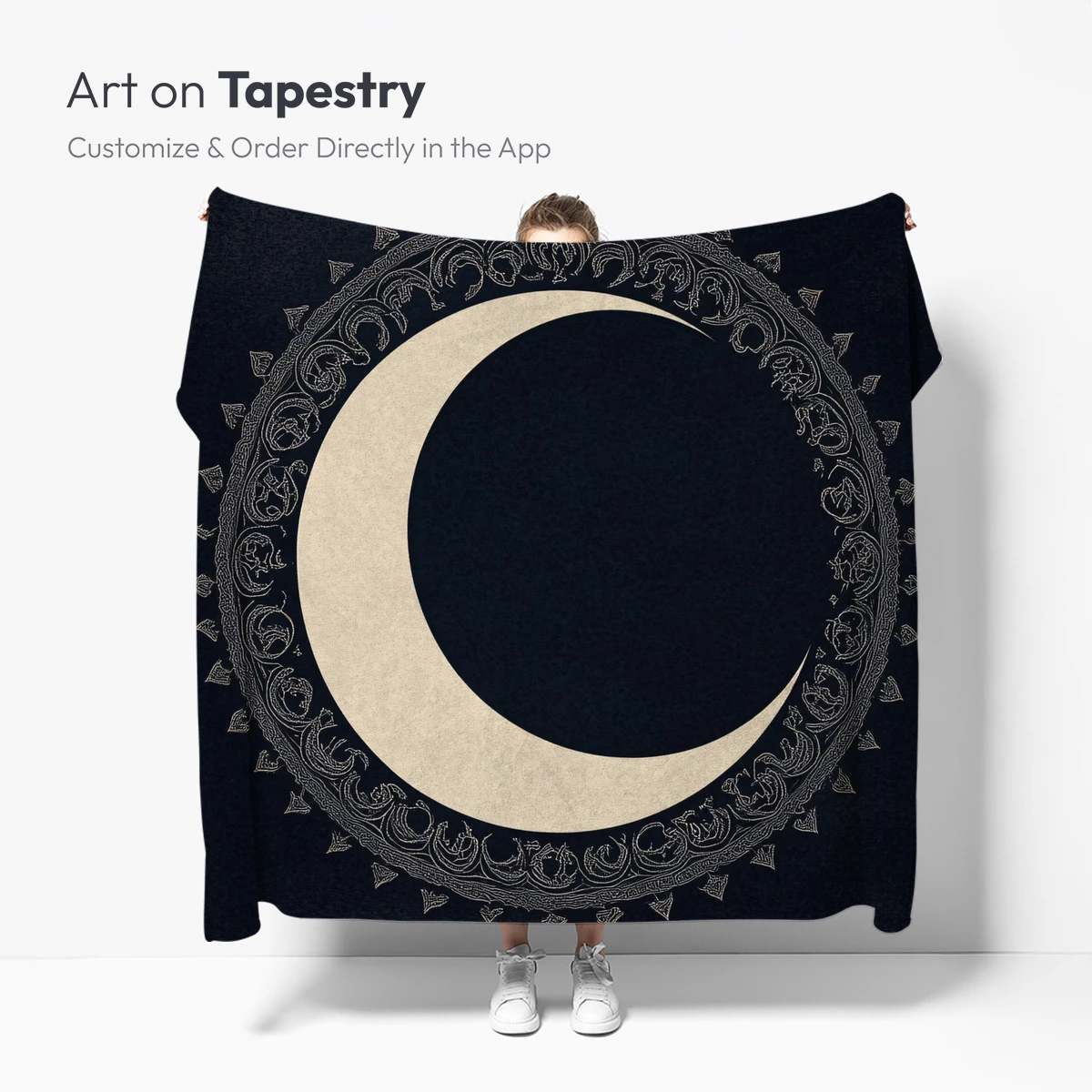 Eclipse Mandala: Celestial Harmony in Ornate Detail - Image 5