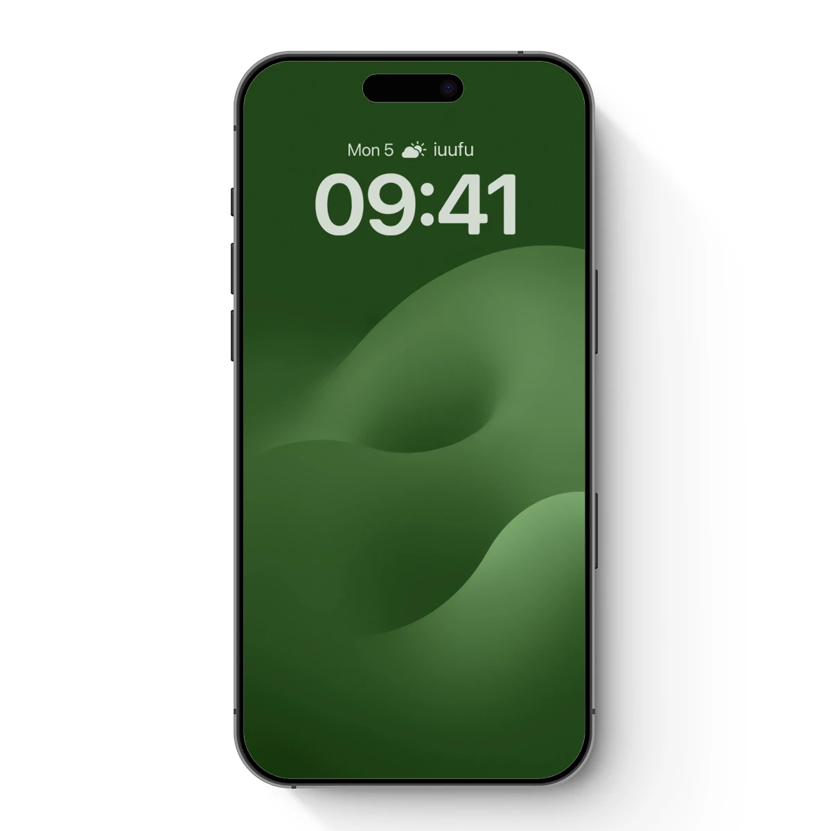 Emerald Waves: Abstract Green Sculpture