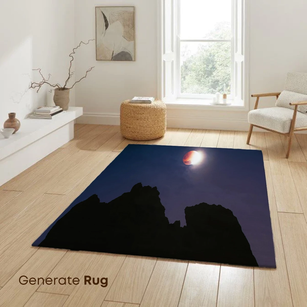 Eclipse Over Silhouetted Peaks - Image 6