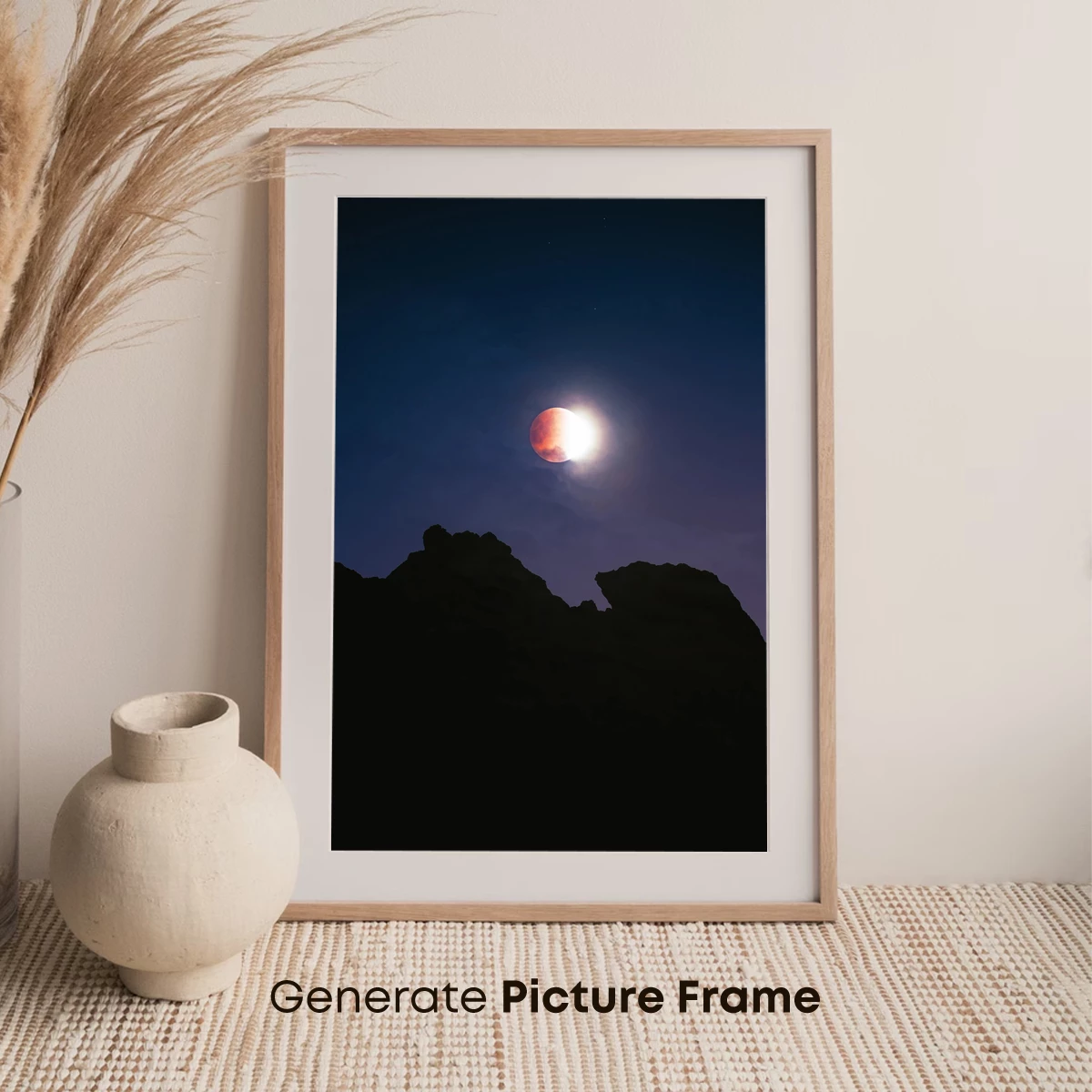 Eclipse Over Silhouetted Peaks - Image 7