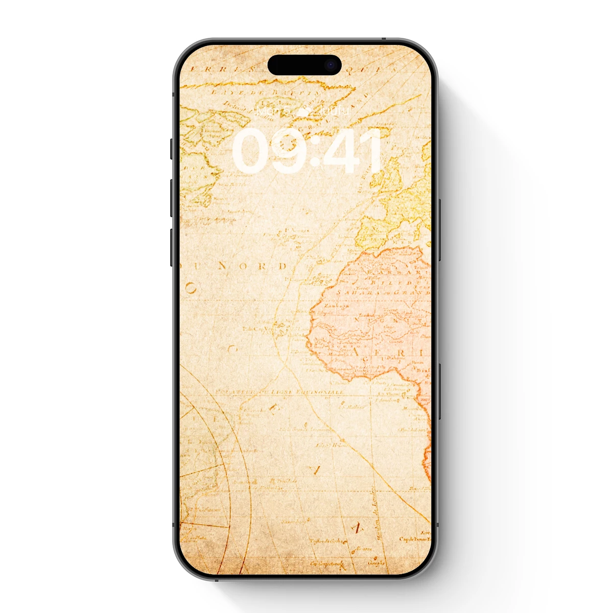 Antique Map Elegance: Terra Incognita