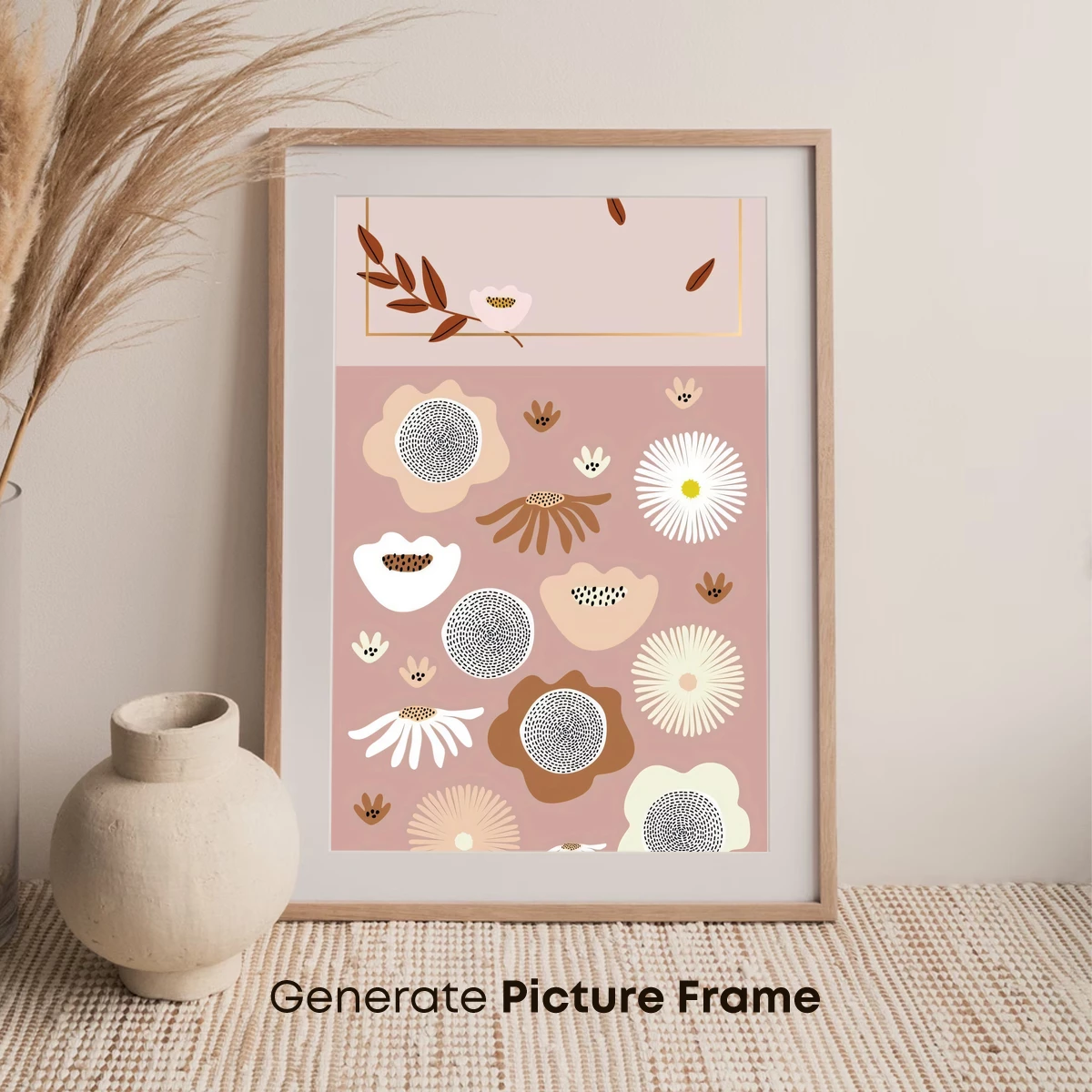 Abstract Floral Symphony: Modern Botanical Artistry - Image 7