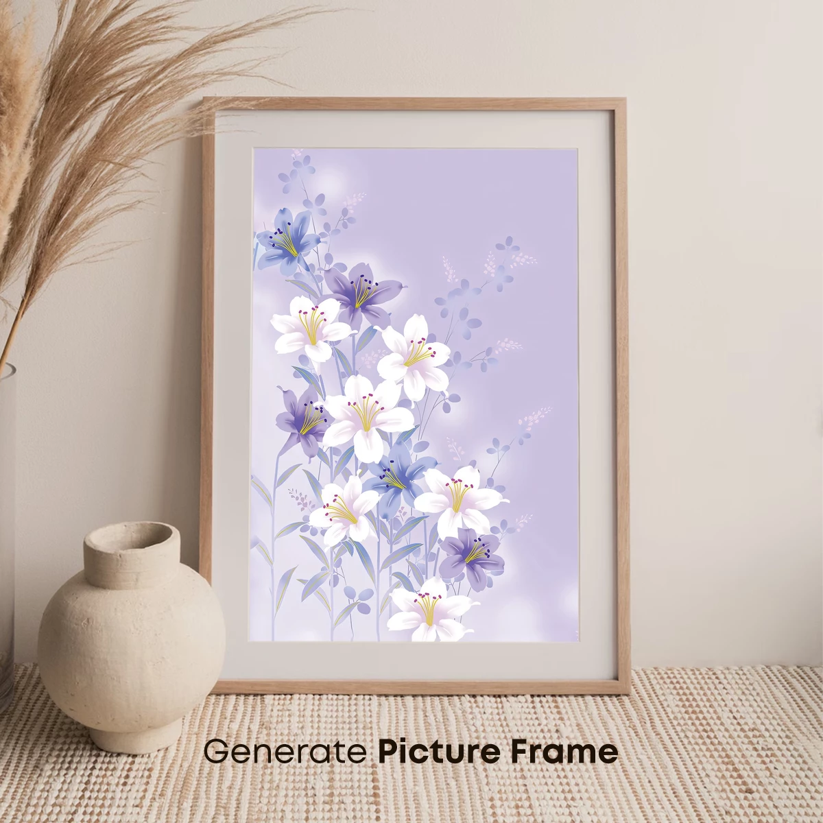 Ethereal Lilac Blossoms: A Floral Symphony in Pastel Hues - Image 7