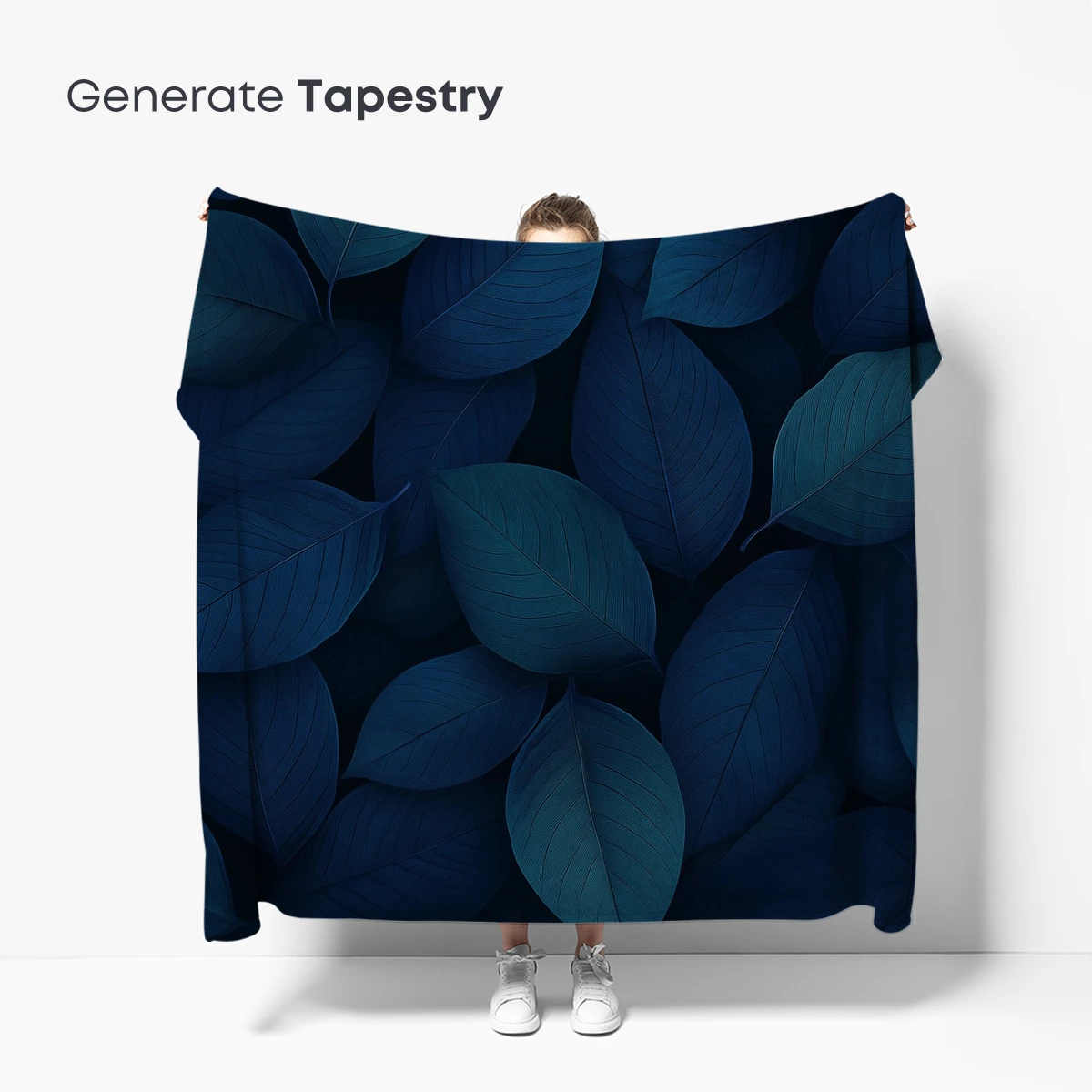 Deep Blue Leaf Symphony - Image 5