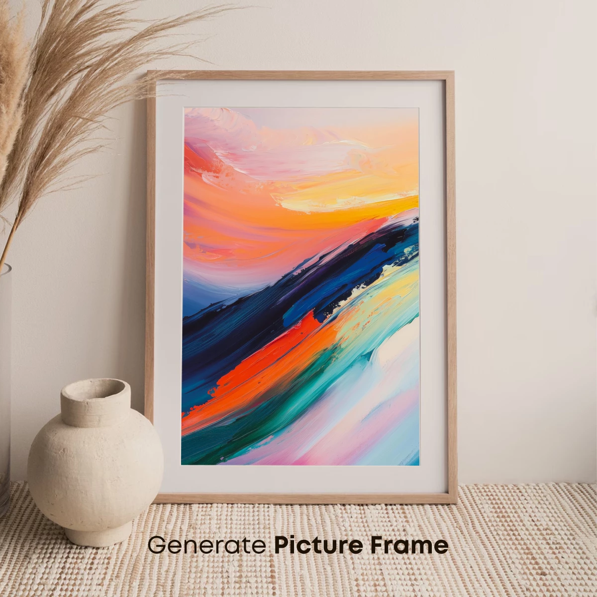 Abstract Sunset Symphony - Image 7