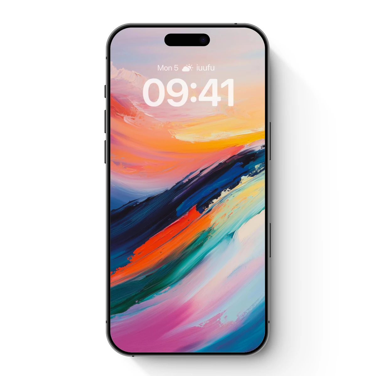 Abstract Sunset Symphony