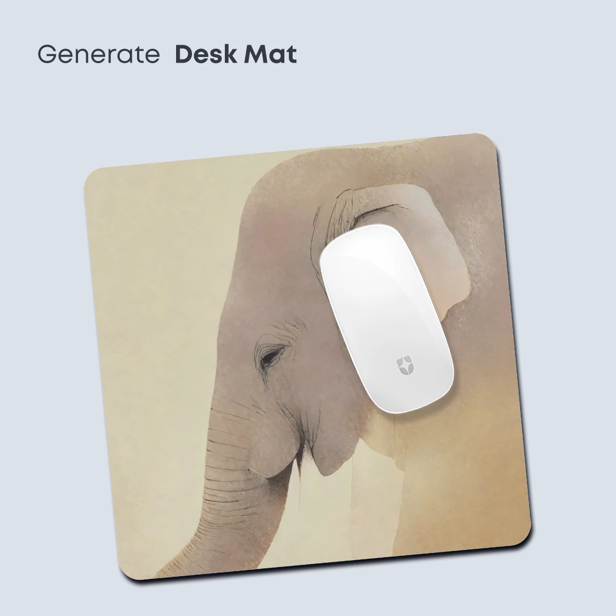 Elegant Serenity: Minimalist Elephant Art - Image 4