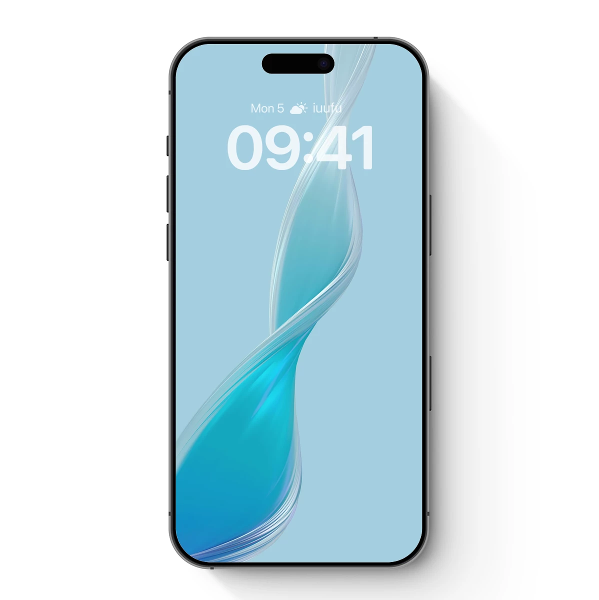 Ethereal Aqua Spiral: A Dance of Light and Form