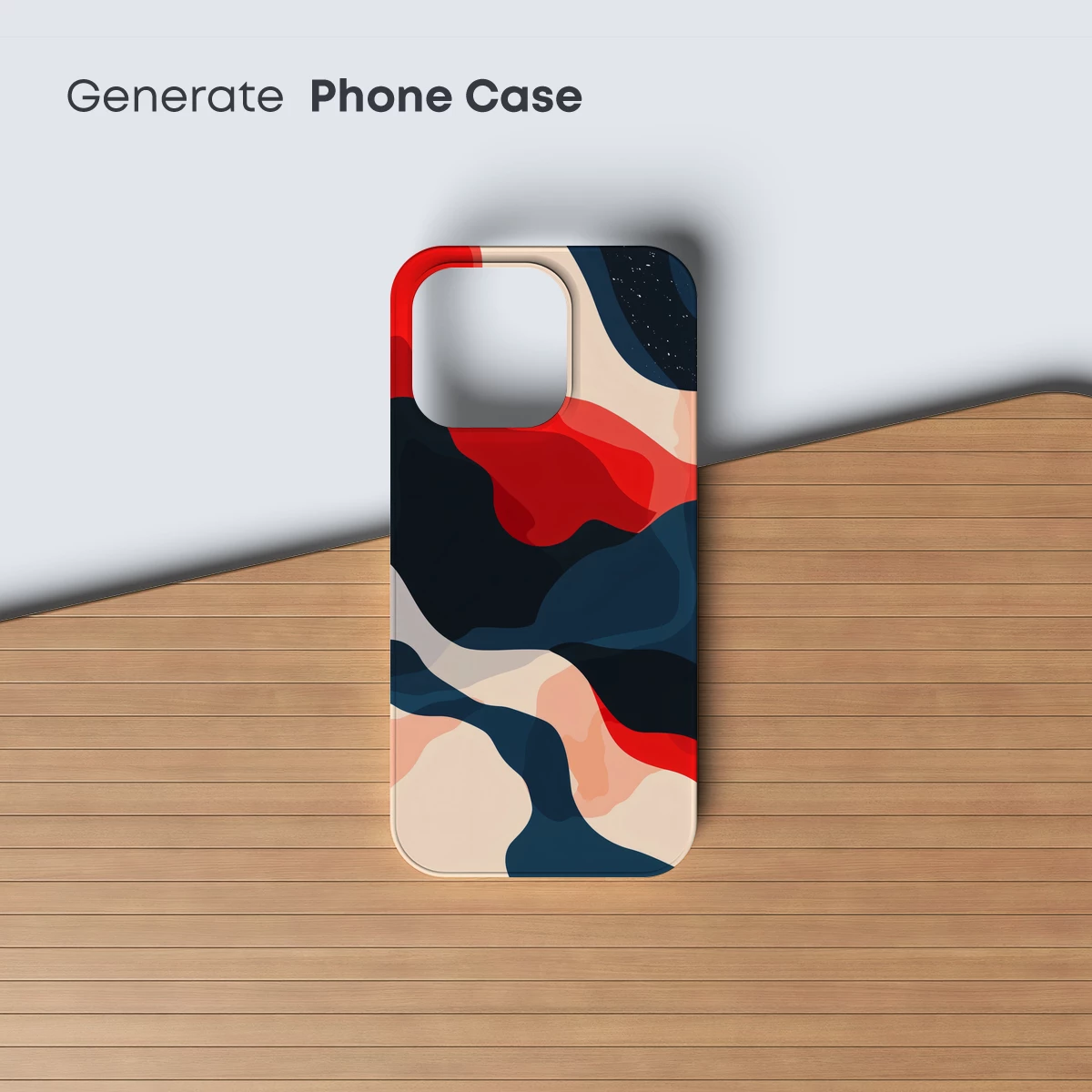 Abstract Fusion: Bold Waves of Color - Image 3