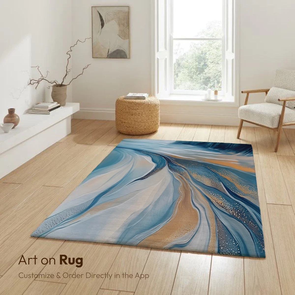 Ethereal Coastal Symphony: Abstract Tides and Sands - Image 6