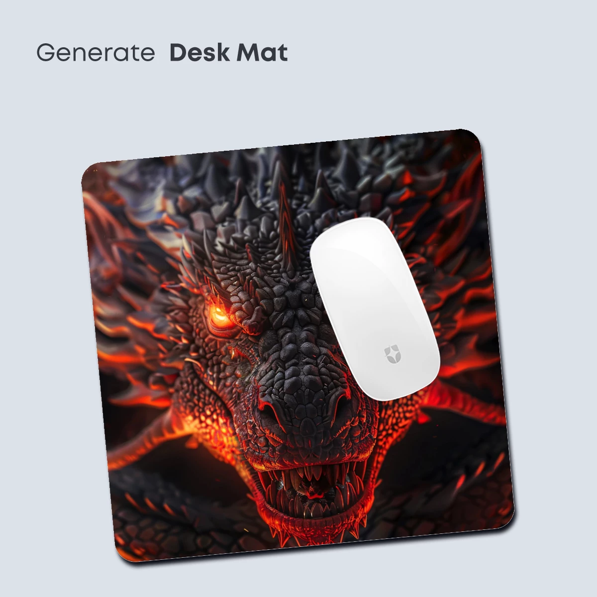 Fiery Dragon's Gaze: Mythic Fury Unleashed - Image 4