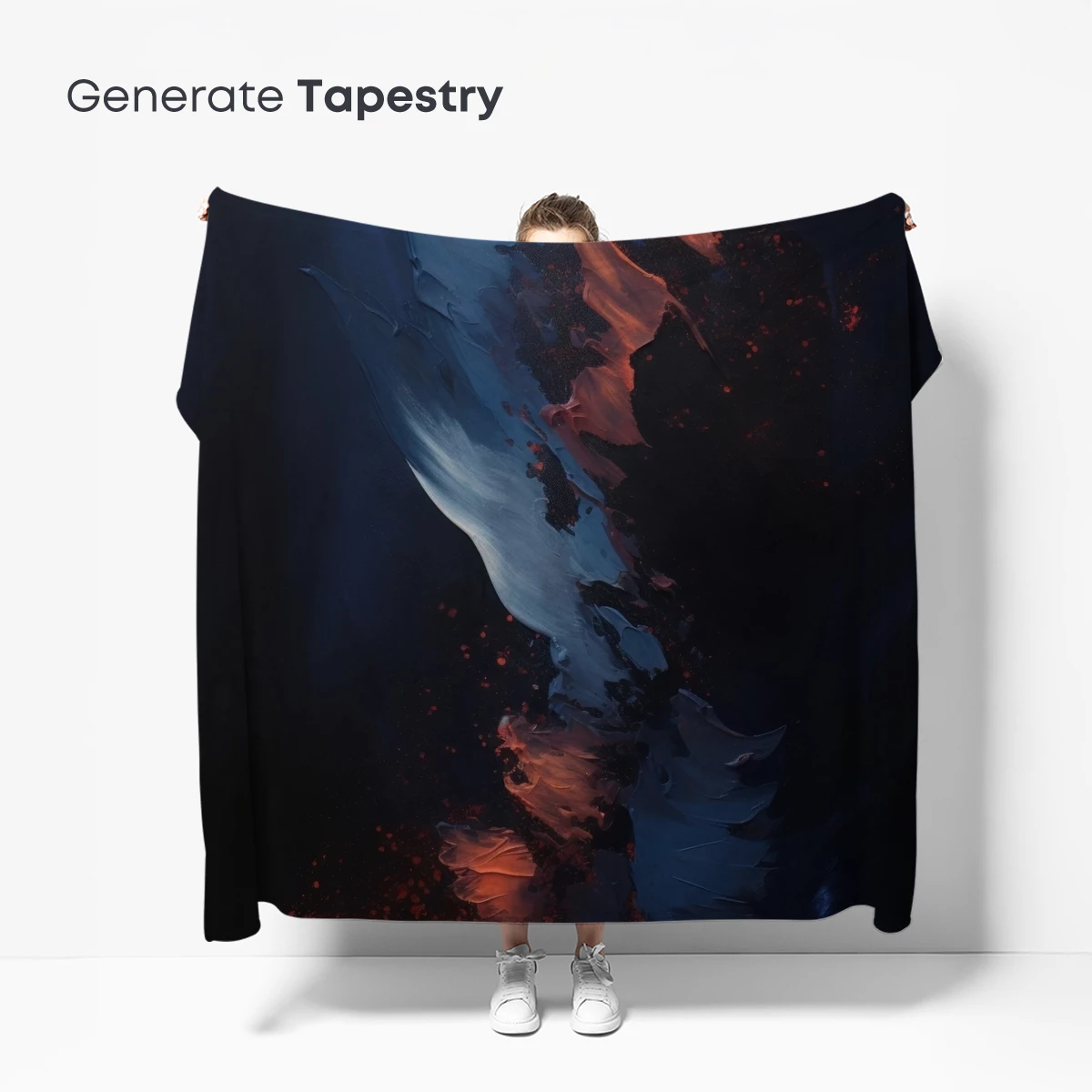 Ethereal Wings: Abstract Fusion of Light and Shadow - Image 5