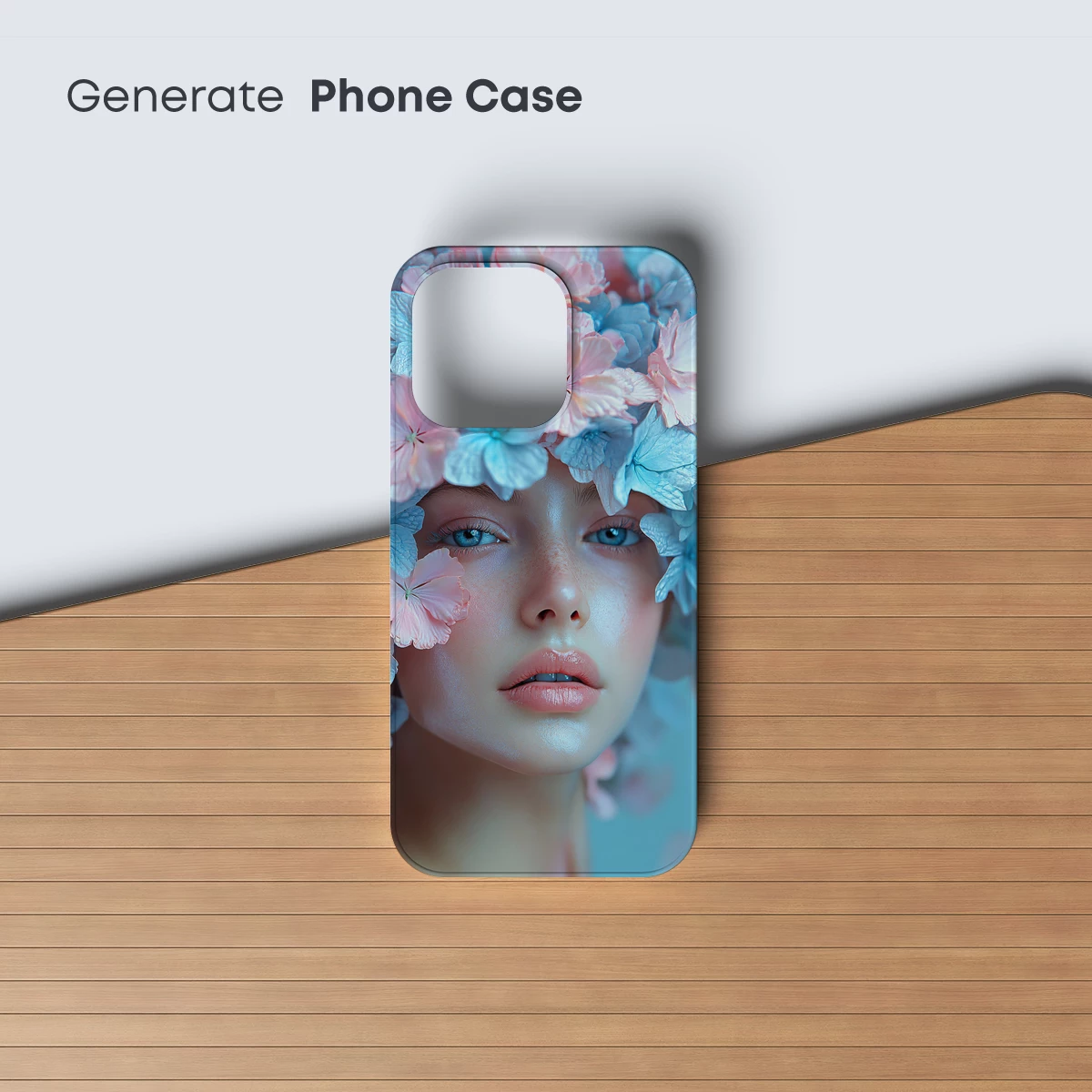 Floral Crown Elegance: Ethereal Beauty in Bloom - Image 3