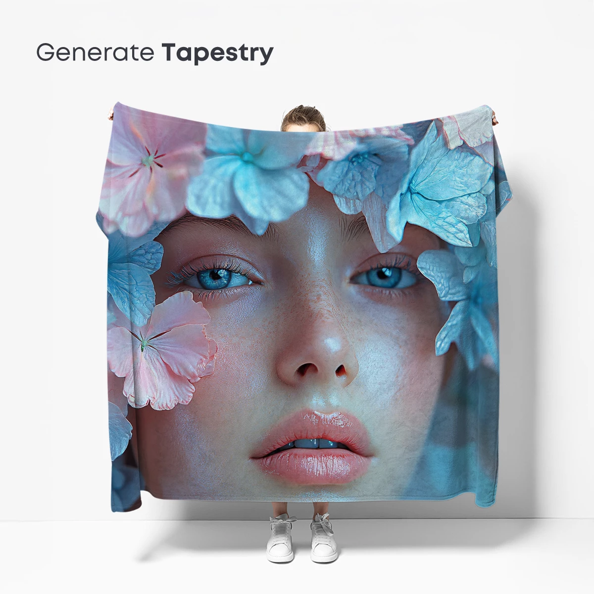 Floral Crown Elegance: Ethereal Beauty in Bloom - Image 5