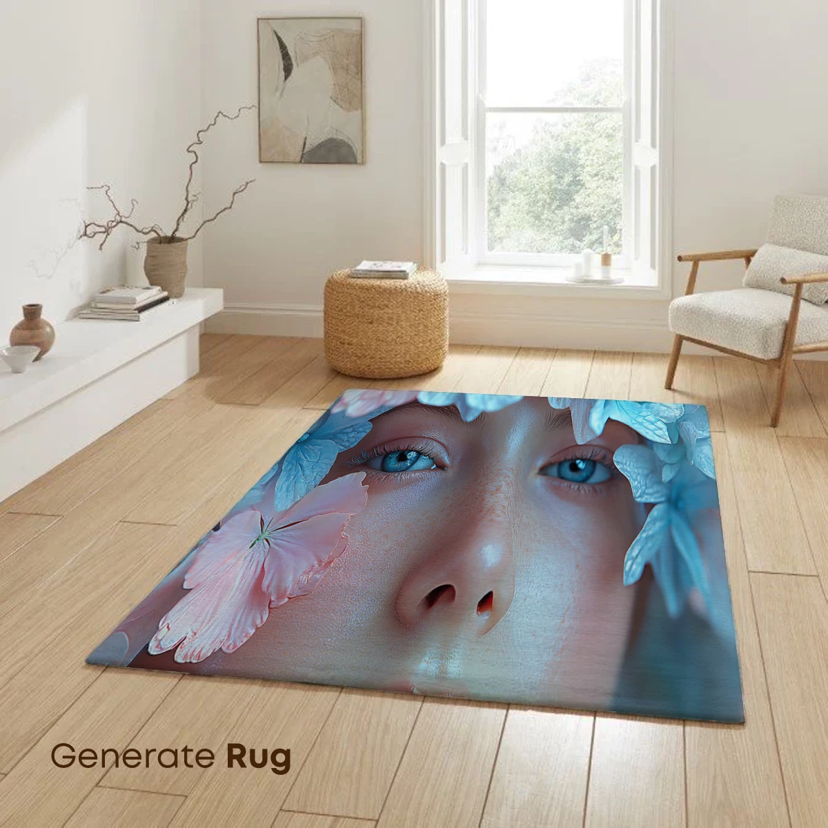 Floral Crown Elegance: Ethereal Beauty in Bloom - Image 6