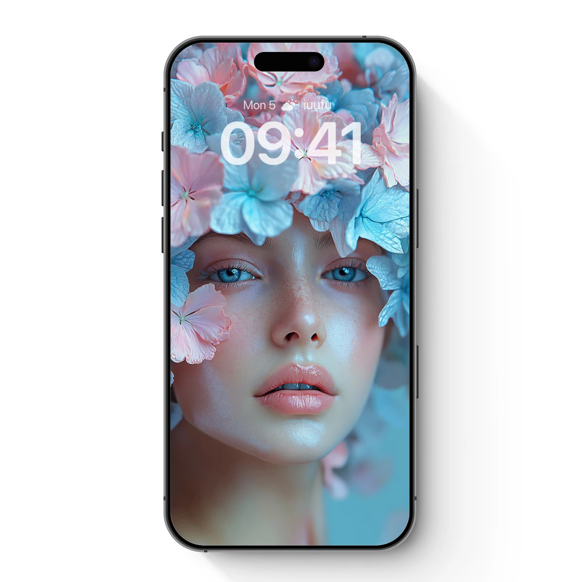 Floral Crown Elegance: Ethereal Beauty in Bloom