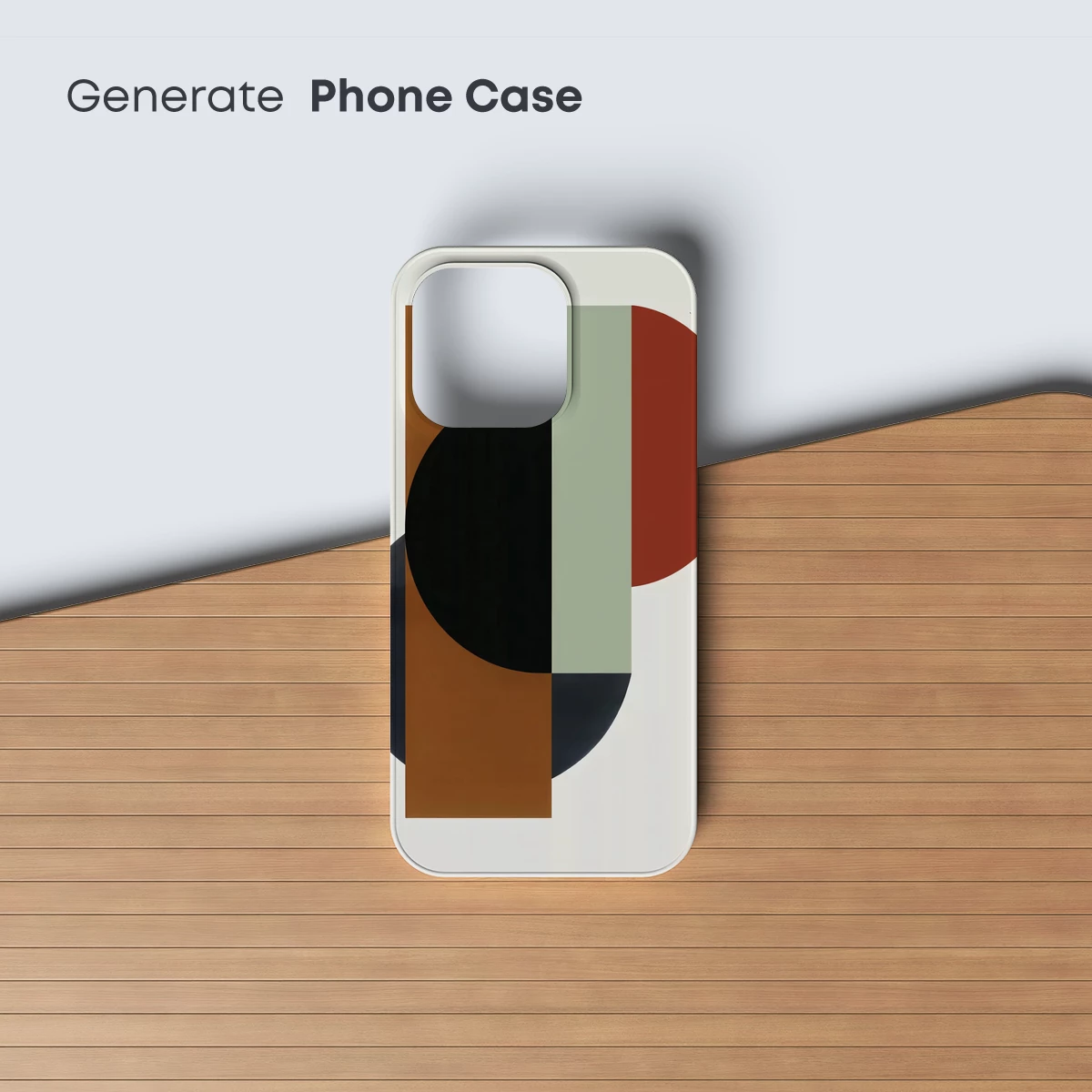 Geometric Harmony: Abstract Color Blocks - Image 3