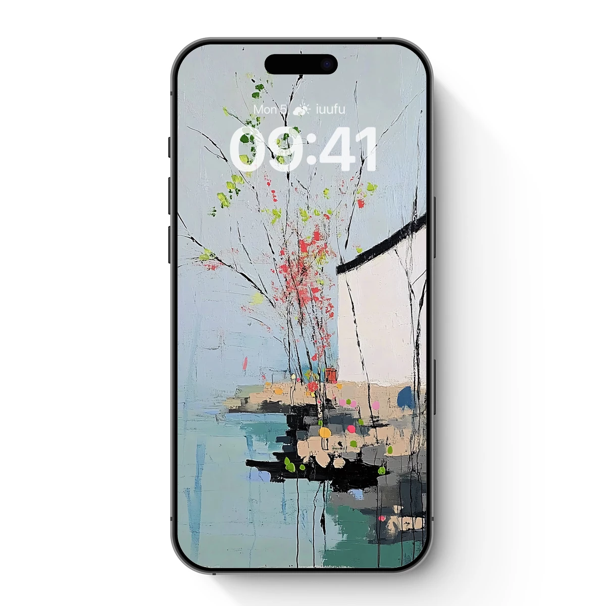 Abstract Reflections: Spring by the Water