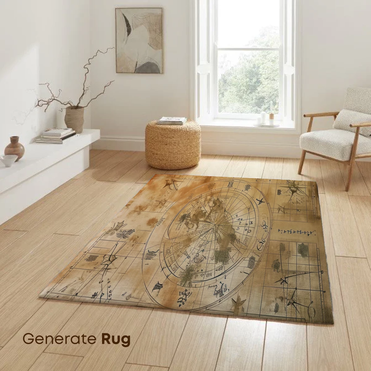 Celestial Atlas: Vintage Map of Planetary Wonders - Image 6