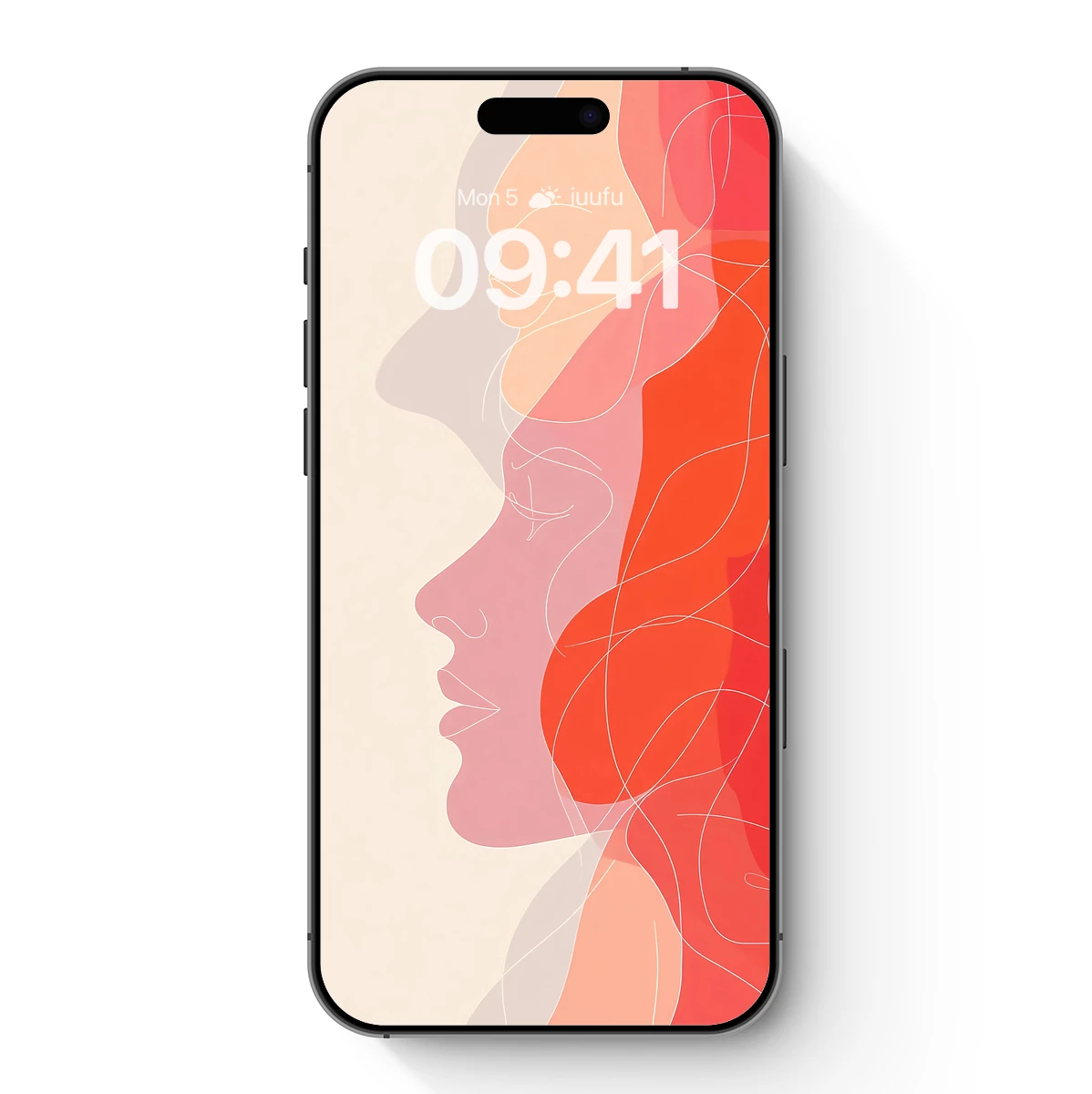 Abstract Profile Symphony: Layered Faces in Harmony