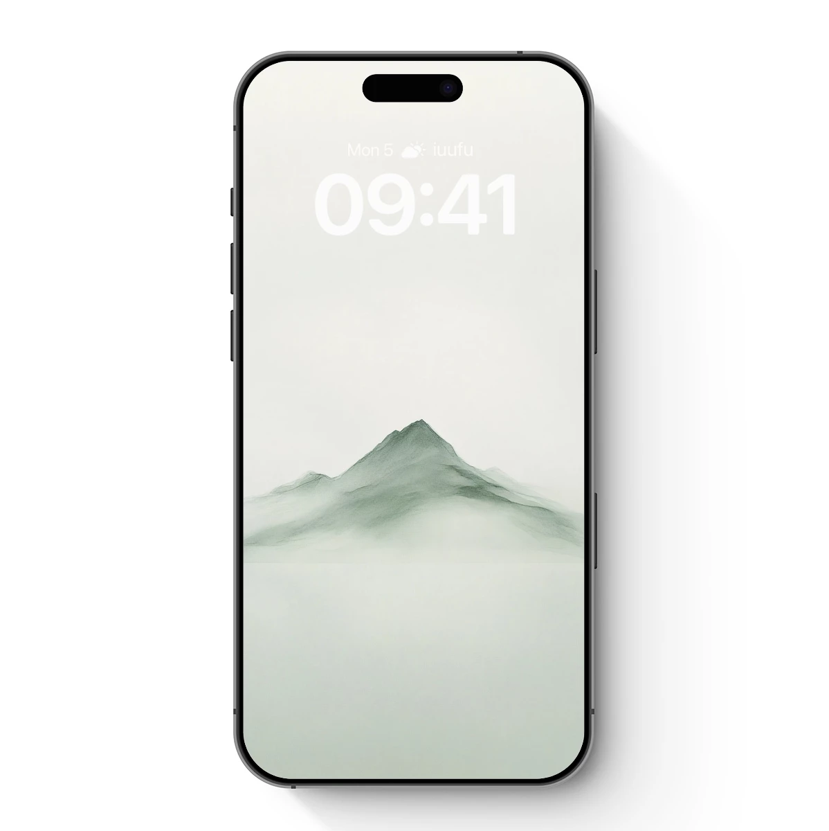 Misty Mountain Peak: Ethereal Zen Landscape