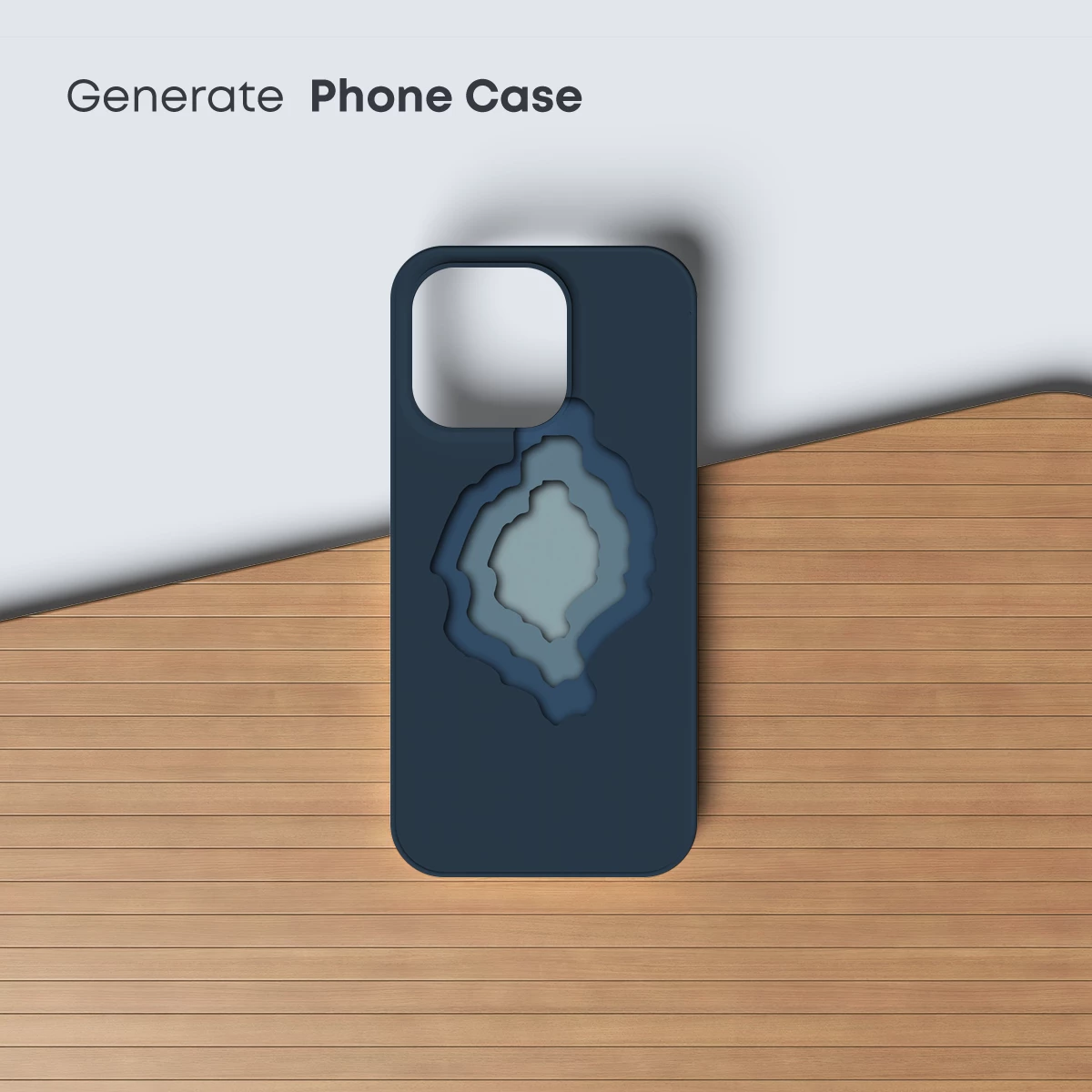 Layered Abyss: Depth in Blue Tones - Image 3