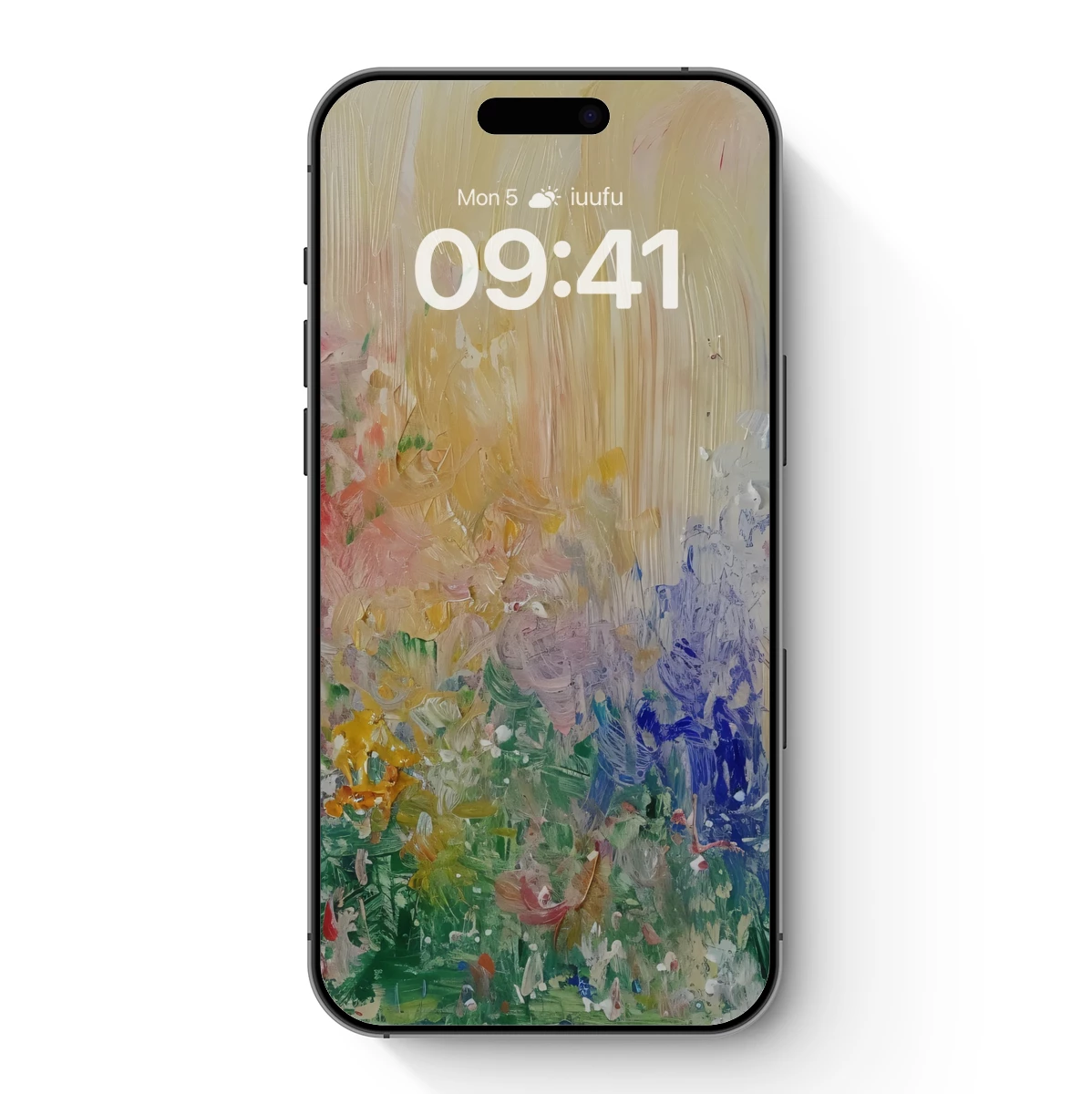 Abstract Floral Symphony: Impressionist Palette