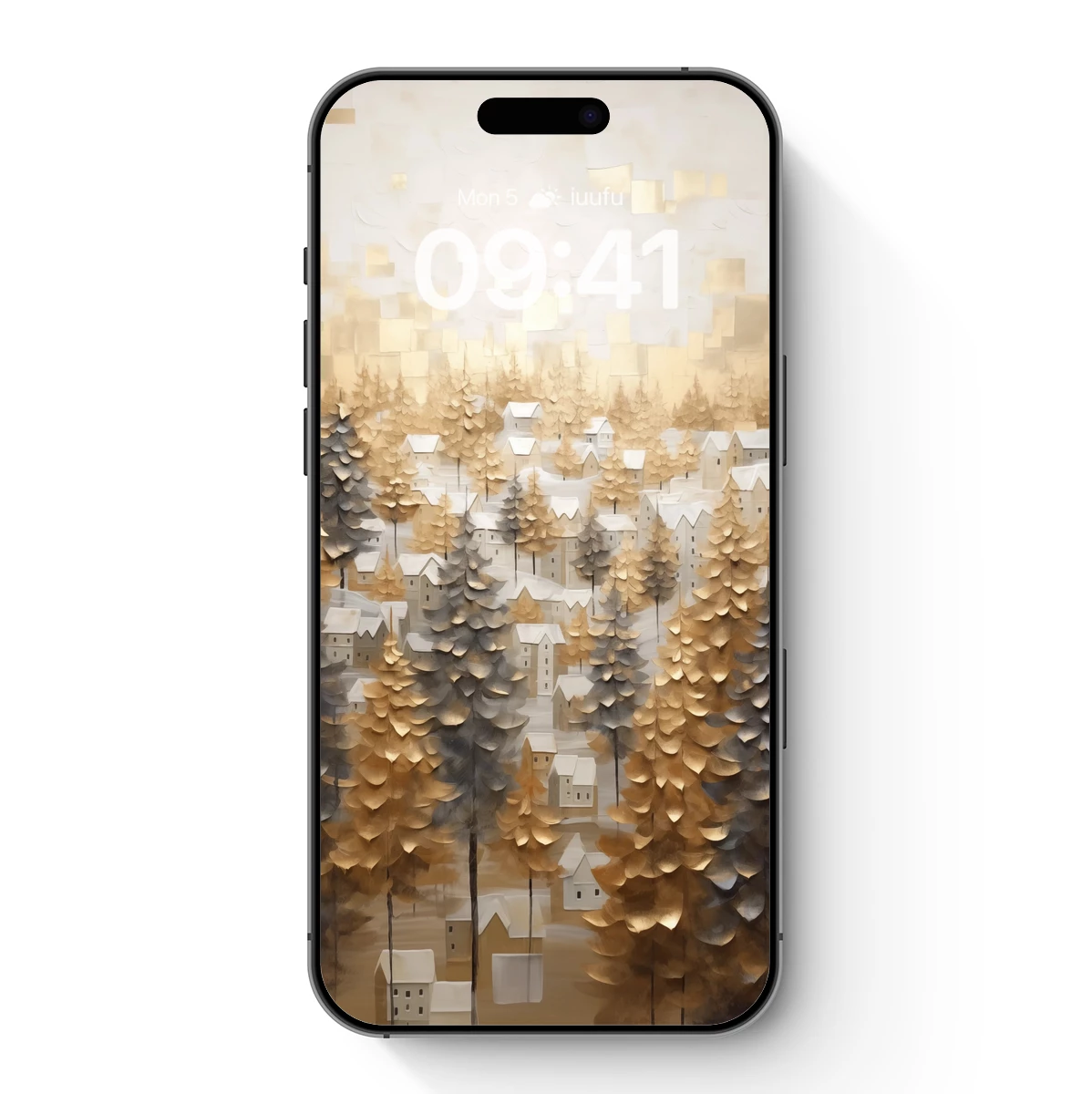 Golden Winter Village: A Paper Art Odyssey