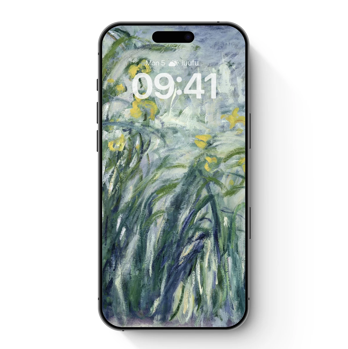 Impressionist Iris Garden: Monet's Floral Symphony