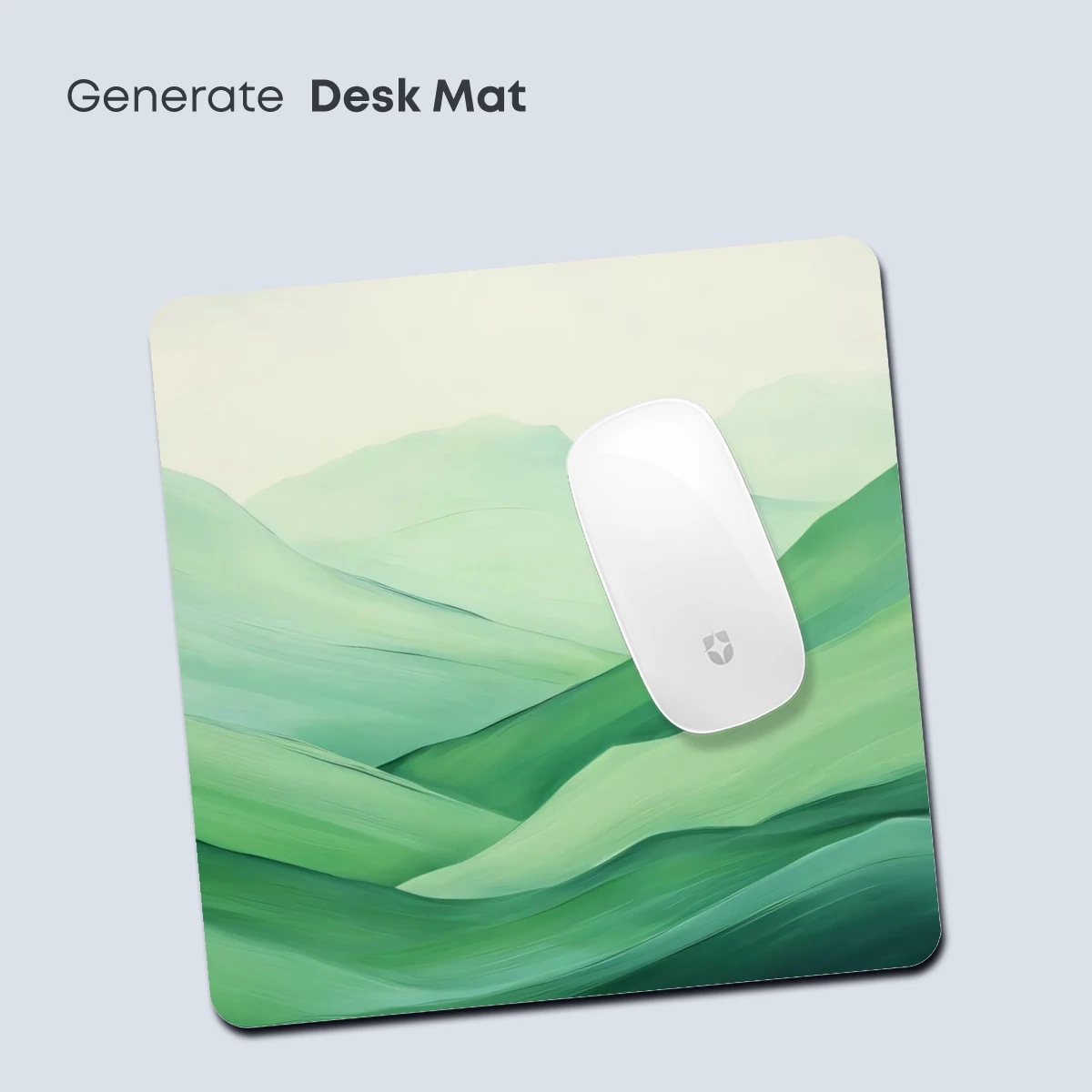 Ethereal Green Waves: A Landscape Symphony - Image 4