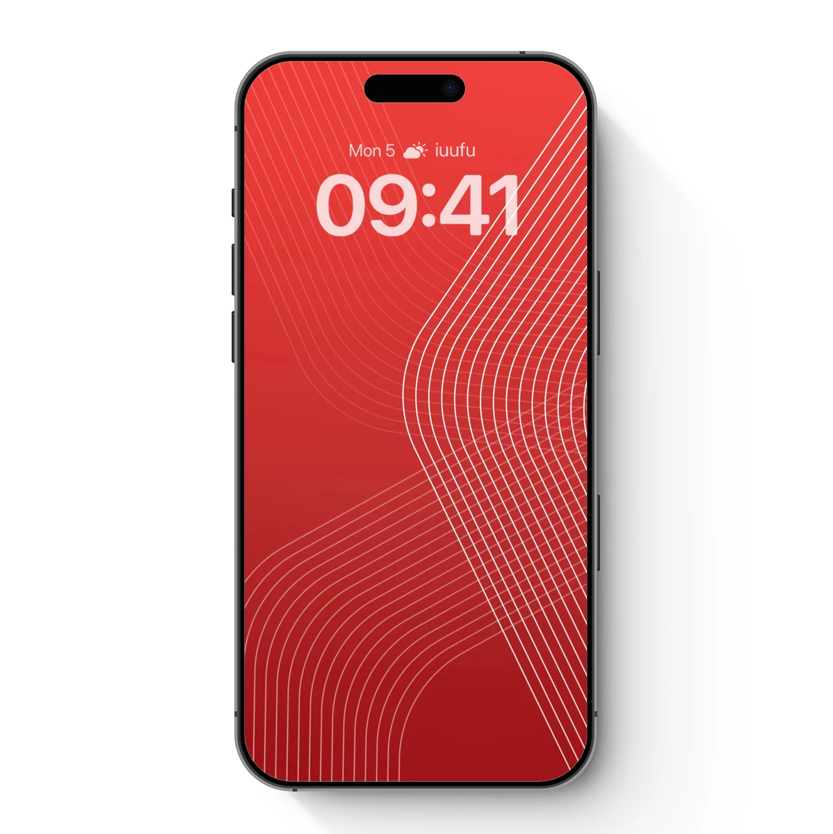 Crimson Curves: A Dance of Minimalist Lines