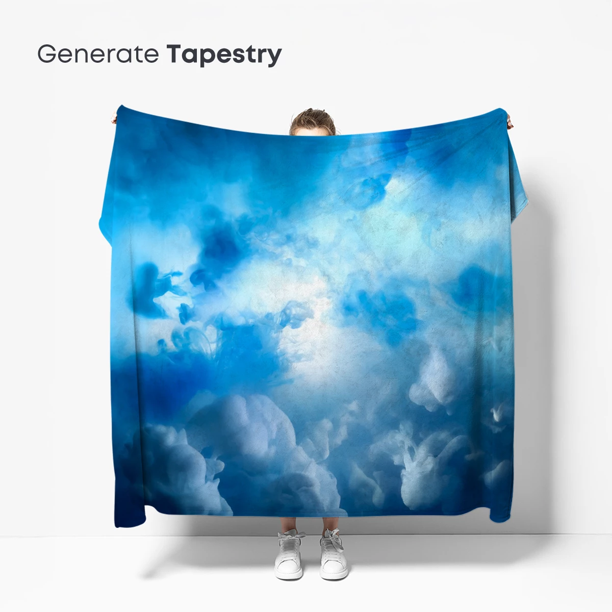 Ethereal Blue Clouds: A Dreamlike Odyssey - Image 5