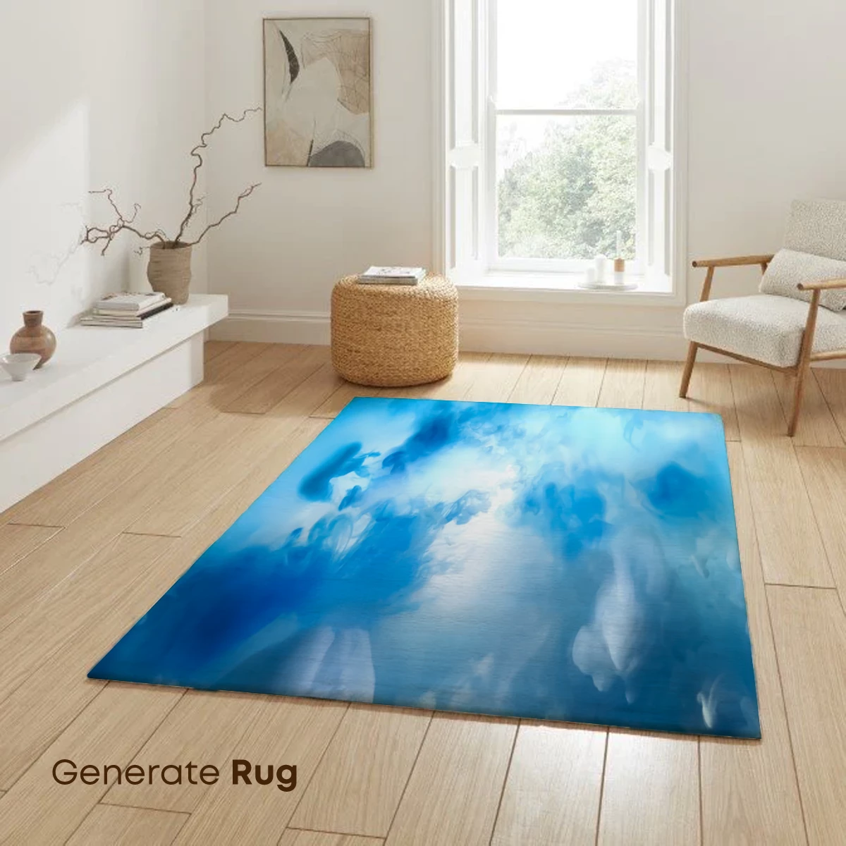 Ethereal Blue Clouds: A Dreamlike Odyssey - Image 6